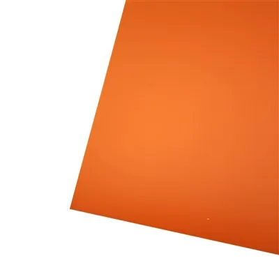 오렌지 HDPE 시트